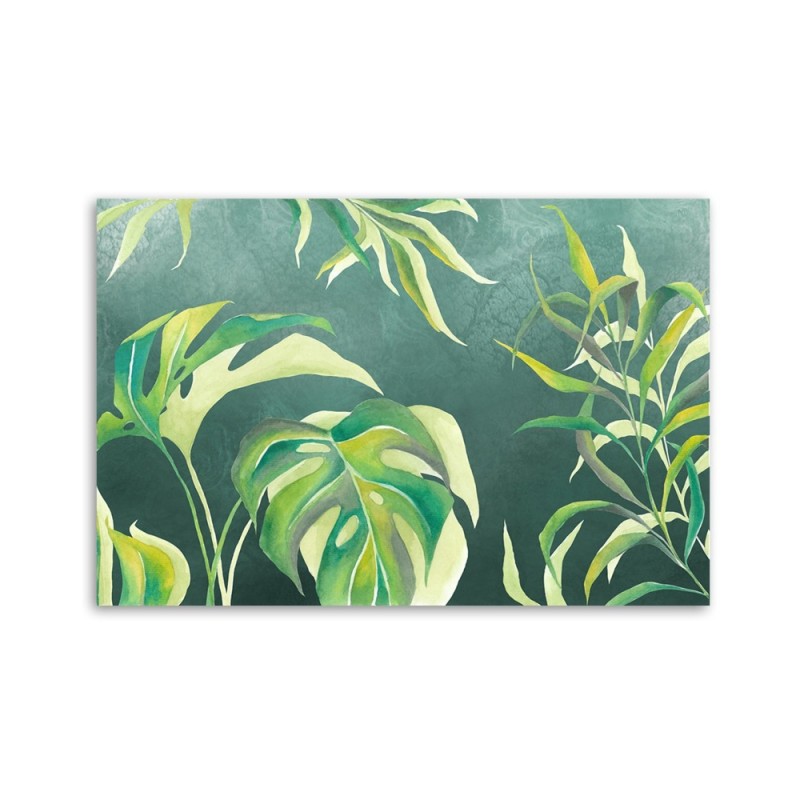 Leinwandbild - Monster's Blätter | Feeby