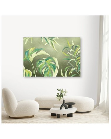 Bild auf Leinwand - Monster's Blätter | Feeby