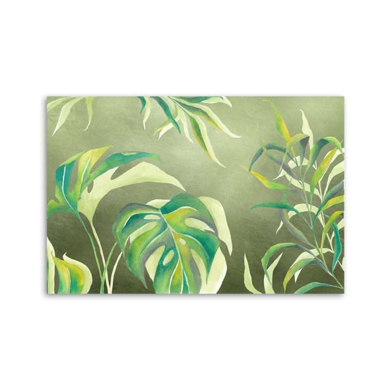 Bild auf Leinwand - Monster's Blätter | Feeby