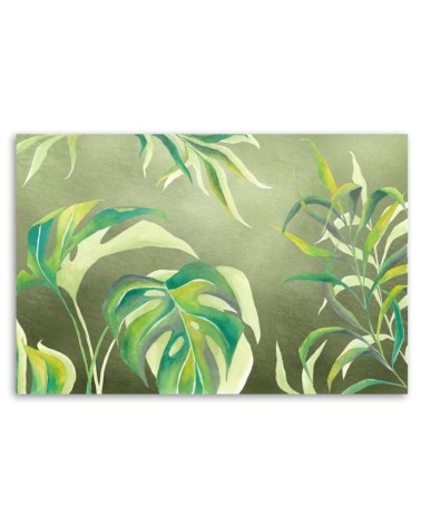 Bild auf Leinwand - Monster's Blätter | Feeby