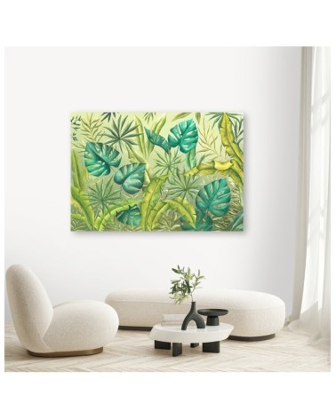 Modernes Wandbild - Monster's Blätter | Feeby