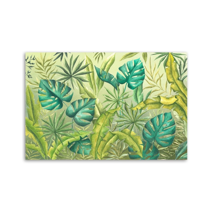 Modernes Wandbild - Monster's Blätter | Feeby