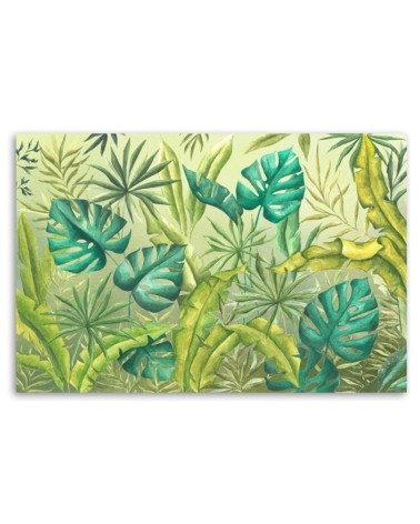 Modernes Wandbild - Monster's Blätter | Feeby