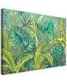 Obraz na ścianę do sypialni nowoczesny - Liście Monstera | FEEBY