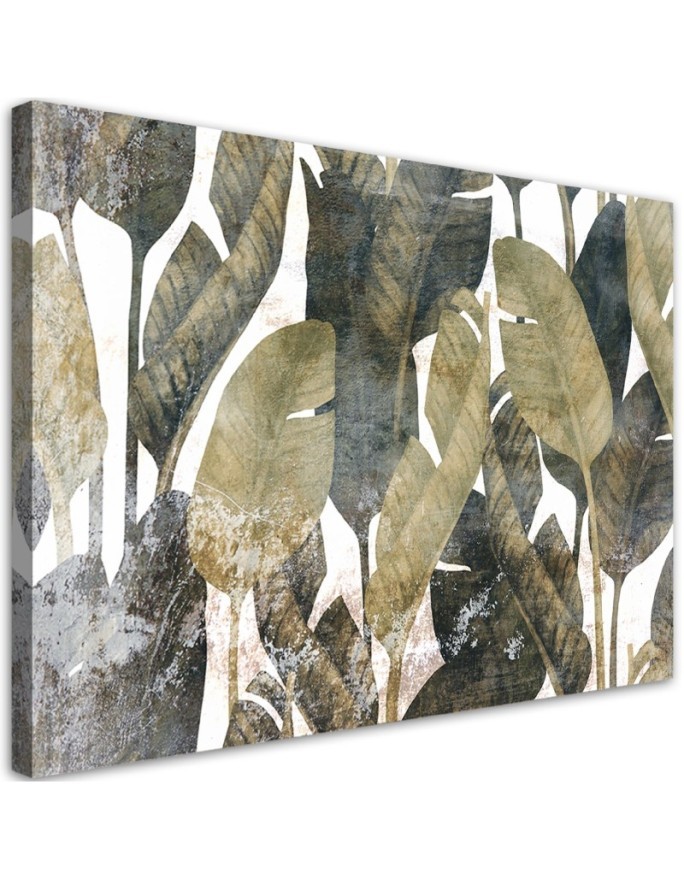 Leinwandbild - Bananenblätter | Feeby