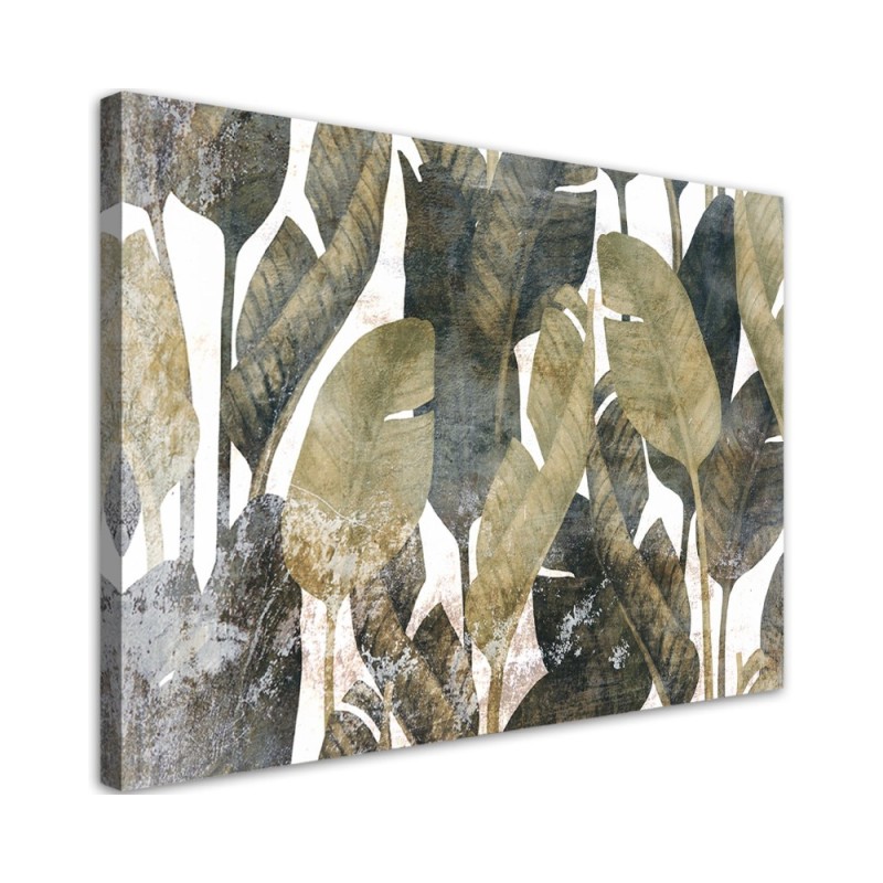 Leinwandbild - Bananenblätter | Feeby