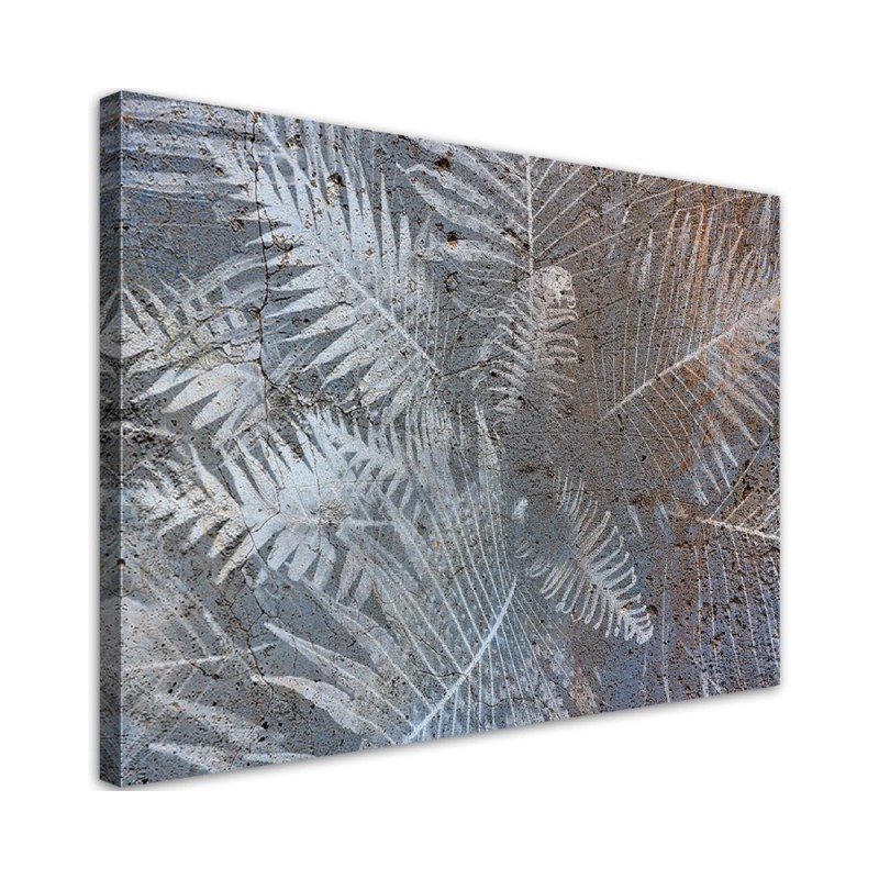 Leinwandbild modern - Farnblätter Pflanzen | Feeby