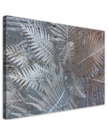 Leinwandbild modern - Farnblätter Pflanzen | Feeby