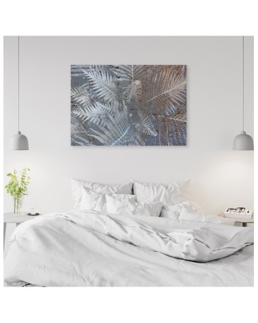 Leinwandbild modern - Farnblätter Pflanzen | Feeby