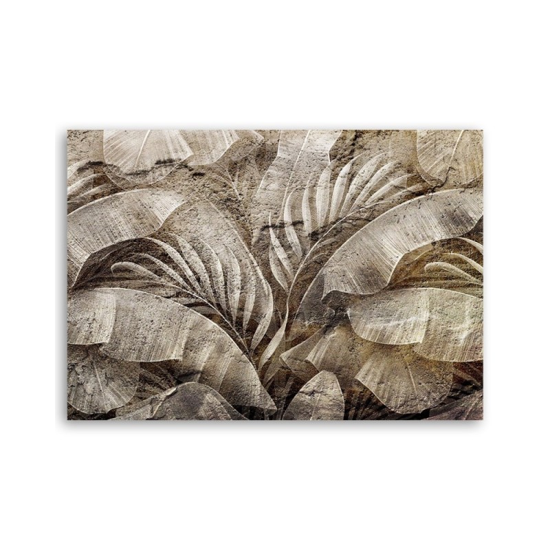 Modernes Wandbild - Palmen Dschungel Blätter | Feeby