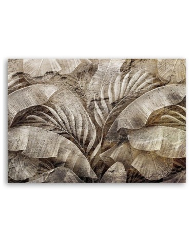 Modernes Wandbild - Palmen Dschungel Blätter | Feeby