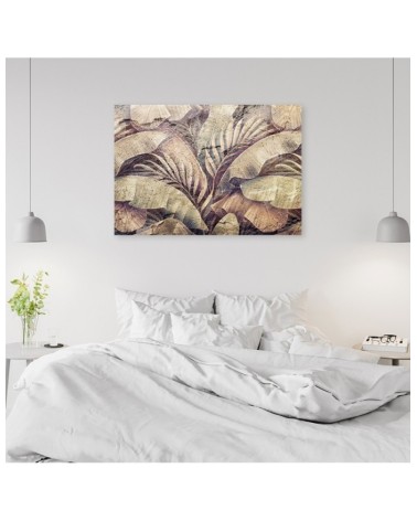 Dekoratives Leinwandbild - Palmen Dschungel Blätter Natur | Feeby