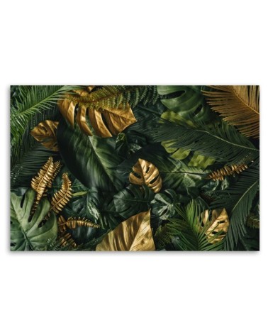 Leinwandbild - Tropische Monstera Blätter Pflanzen | Feeby