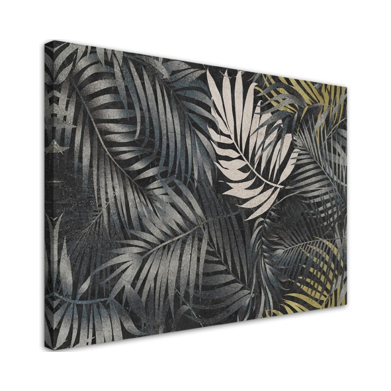 Leinwandbild modern - Palmen Tropische Blätter Natur | Feeby
