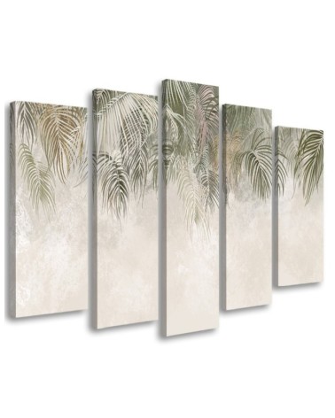 Bild auf Leinwand - Palmenblätter | Feeby