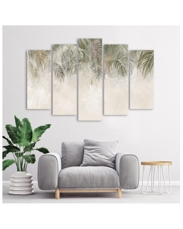 Bild auf Leinwand - Palmenblätter | Feeby