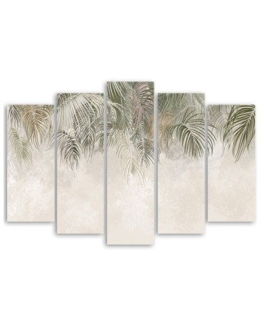 Bild auf Leinwand - Palmenblätter | Feeby