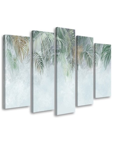 Leinwanddruck - Palmenblätter | Feeby