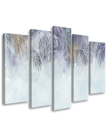 Leinwandbild - Palmenblätter | Feeby