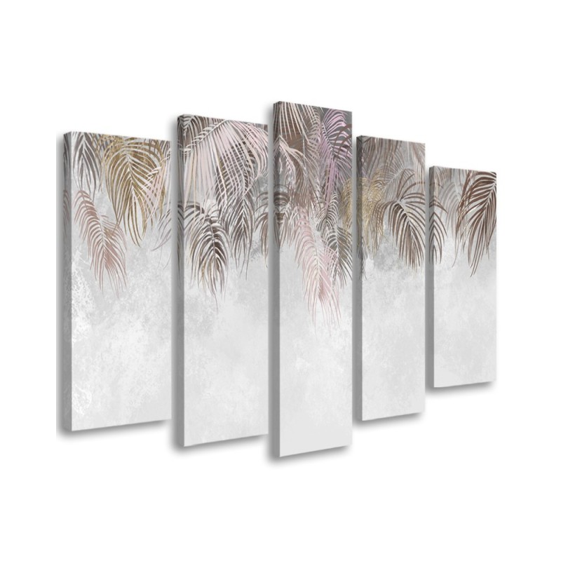 Bild auf Leinwand - Palmenblätter | Feeby