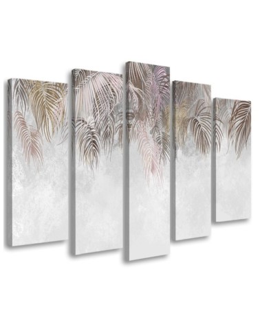 Bild auf Leinwand - Palmenblätter | Feeby