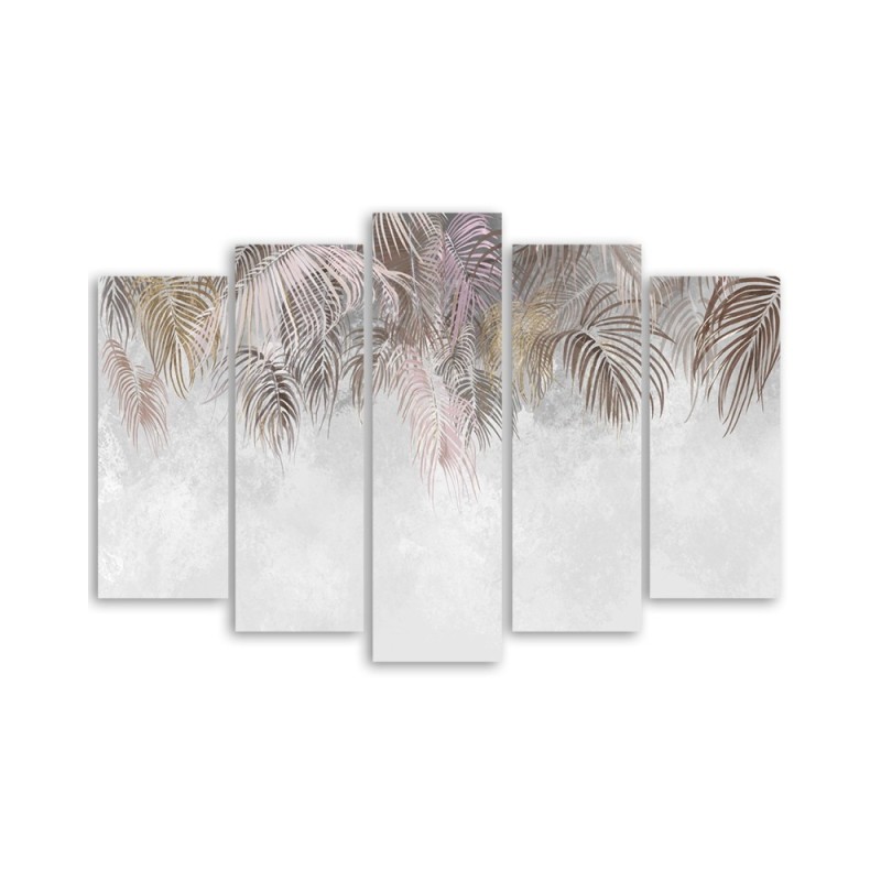 Bild auf Leinwand - Palmenblätter | Feeby