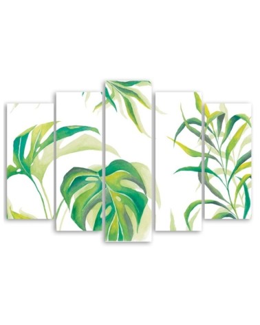 Bild auf Leinwand - Monster's Blätter | Feeby