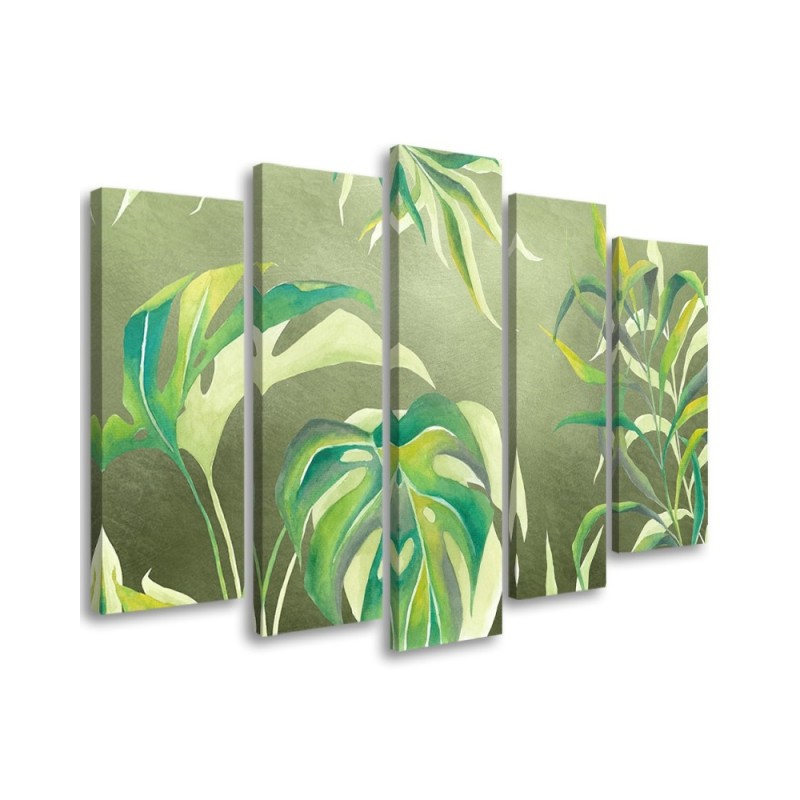 Leinwandbild - Monster's Blätter | Feeby