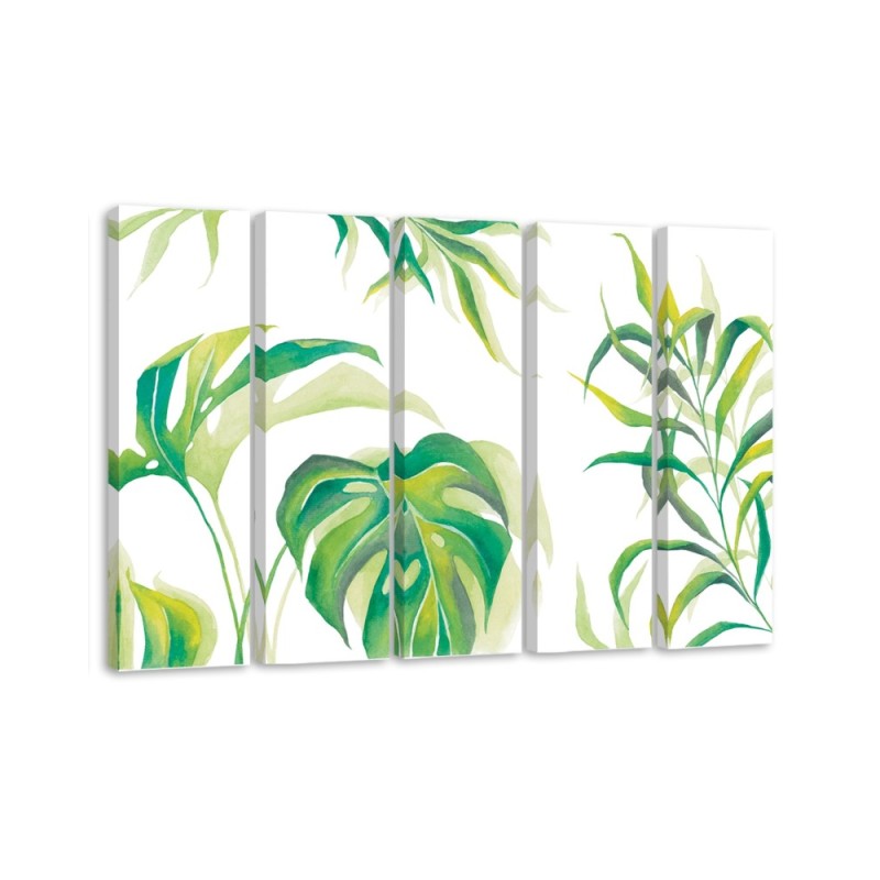 Leinwandbild - Monster's Blätter | Feeby