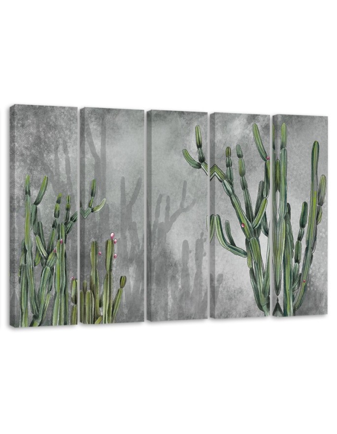 Leinwandbild - Großer Wüstenkaktus | Feeby