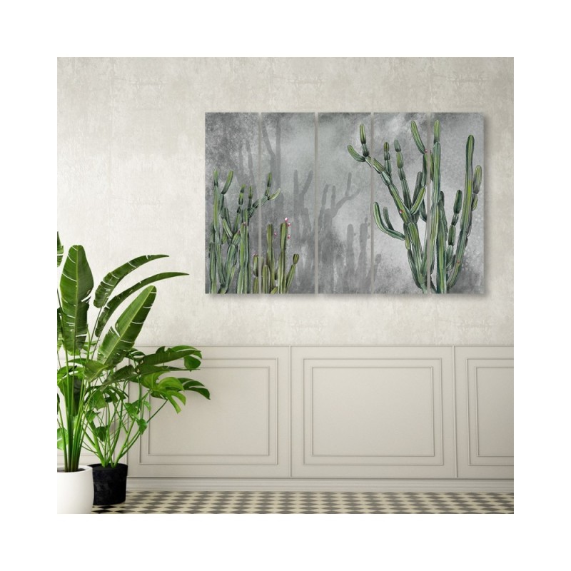 Leinwandbild - Großer Wüstenkaktus | Feeby