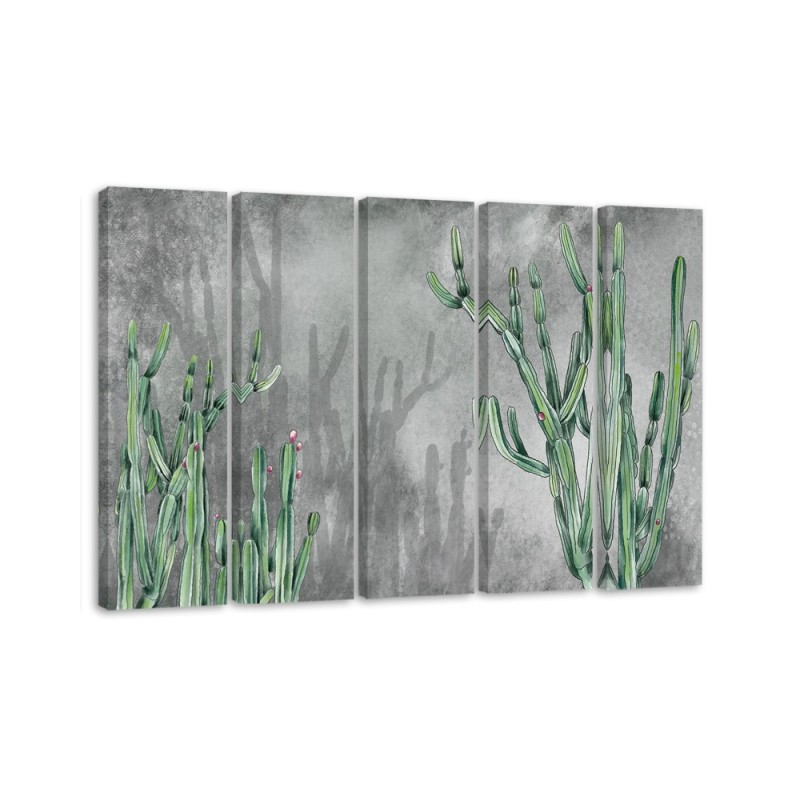 Bild auf Leinwand - Großer Wüstenkaktus | Feeby