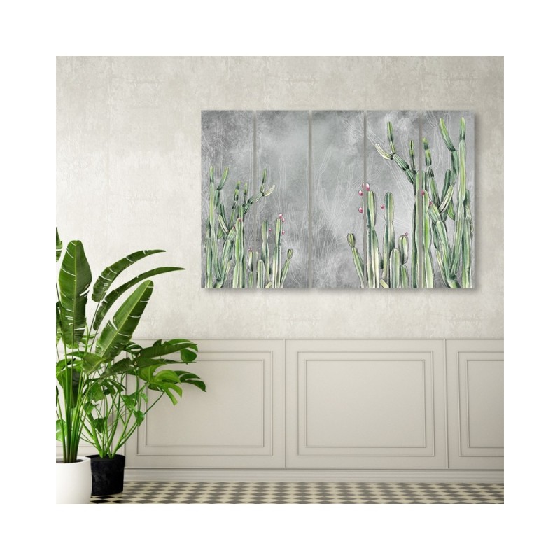 Leinwandbild - Großer Wüstenkaktus | Feeby