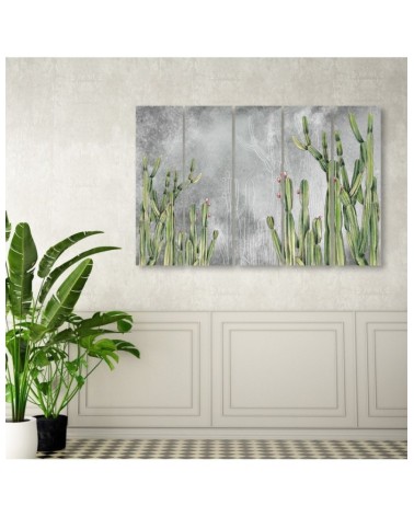 Modernes Wandbild - Großer Wüstenkaktus | Feeby