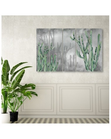 Dekoratives Leinwandbild - Großer Wüstenkaktus | Feeby