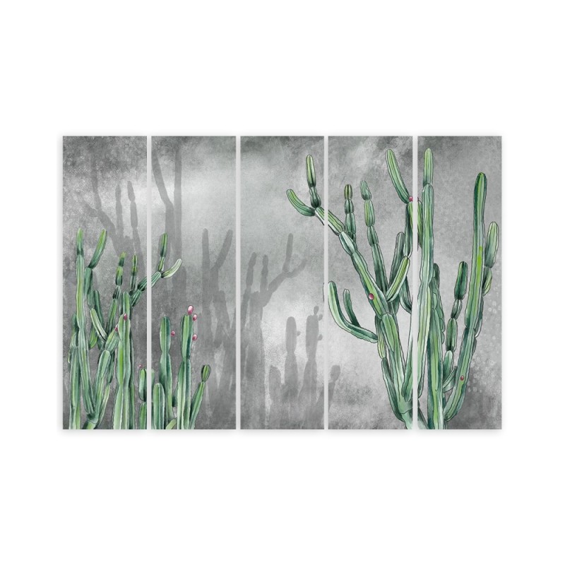Dekoratives Leinwandbild - Großer Wüstenkaktus | Feeby