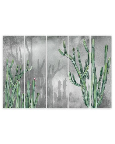 Dekoratives Leinwandbild - Großer Wüstenkaktus | Feeby