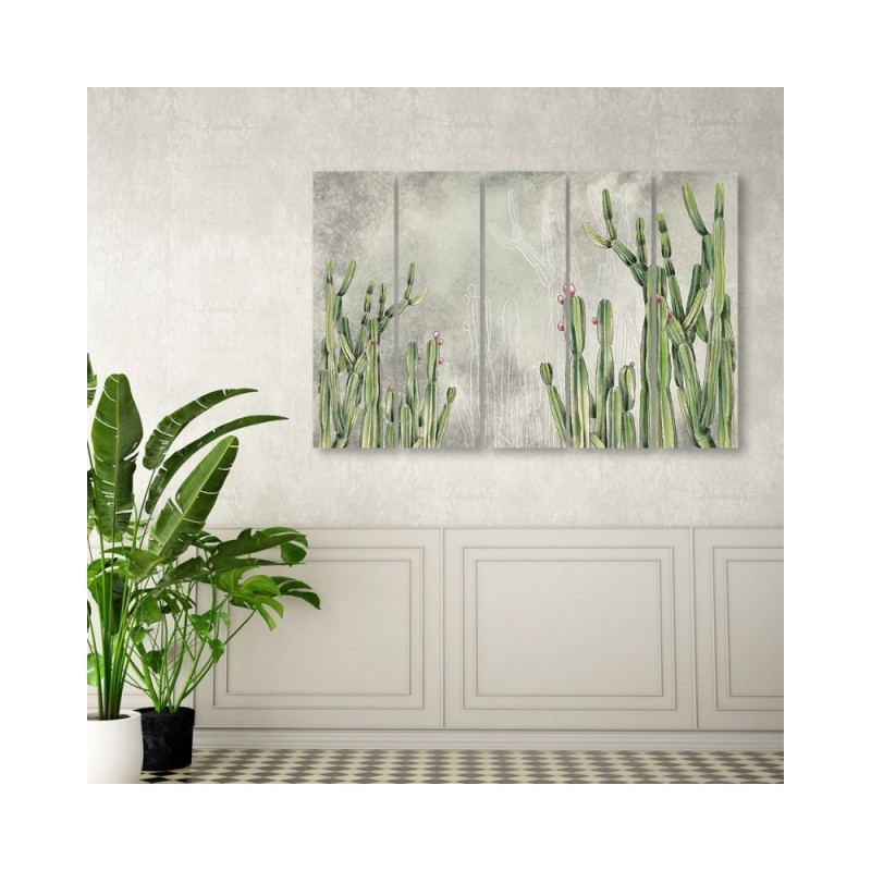 Leinwandbild - Großer Wüstenkaktus | Feeby