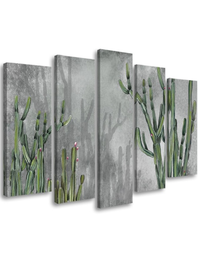 Bild auf Leinwand - Großer Wüstenkaktus | Feeby