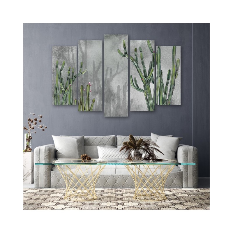 Bild auf Leinwand - Großer Wüstenkaktus | Feeby