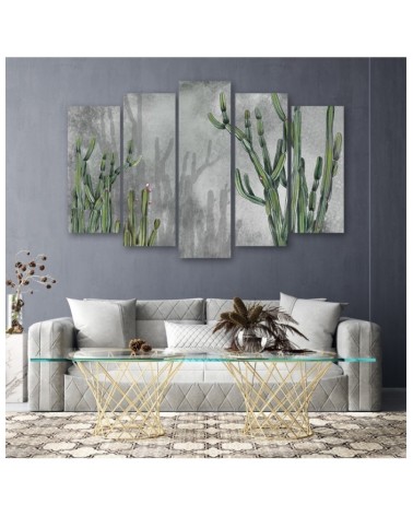 Bild auf Leinwand - Großer Wüstenkaktus | Feeby