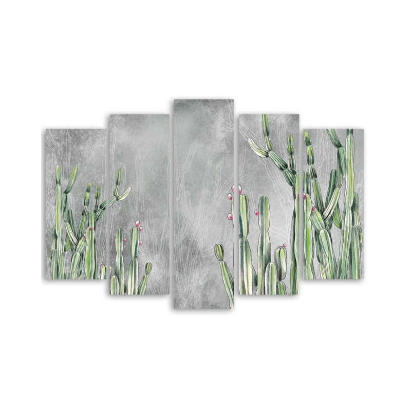 Leinwandbild - Großer Wüstenkaktus | Feeby