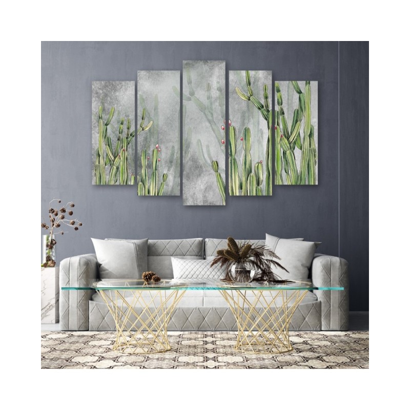 Bild auf Leinwand - Großer Wüstenkaktus | Feeby