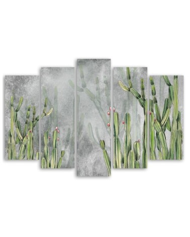 Bild auf Leinwand - Großer Wüstenkaktus | Feeby