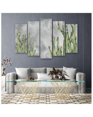 Leinwandbild modern - Großer Wüstenkaktus | Feeby