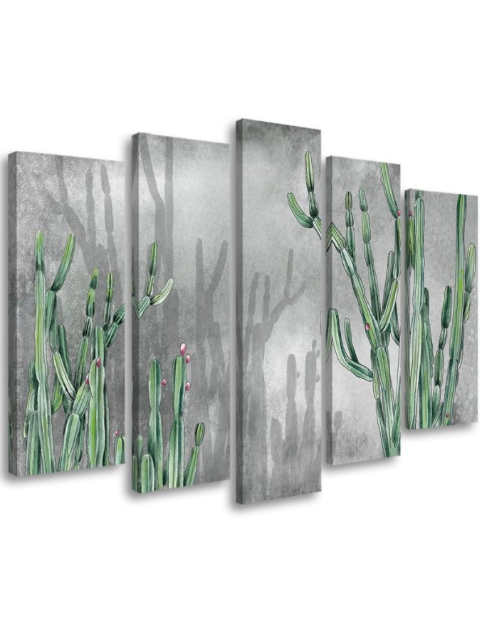 Leinwandbild - Großer Wüstenkaktus | Feeby