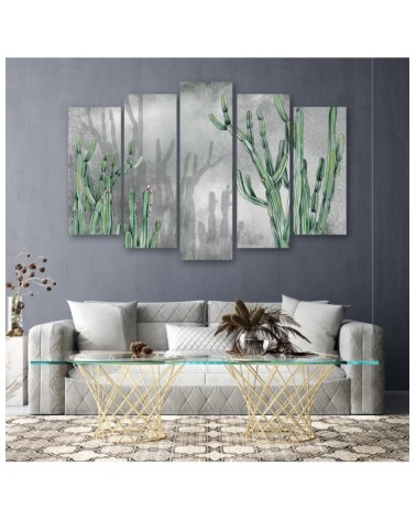 Leinwandbild - Großer Wüstenkaktus | Feeby