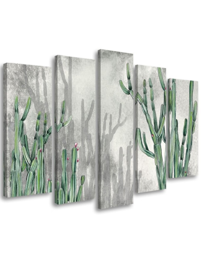 Leinwandbild - Großer Wüstenkaktus | Feeby