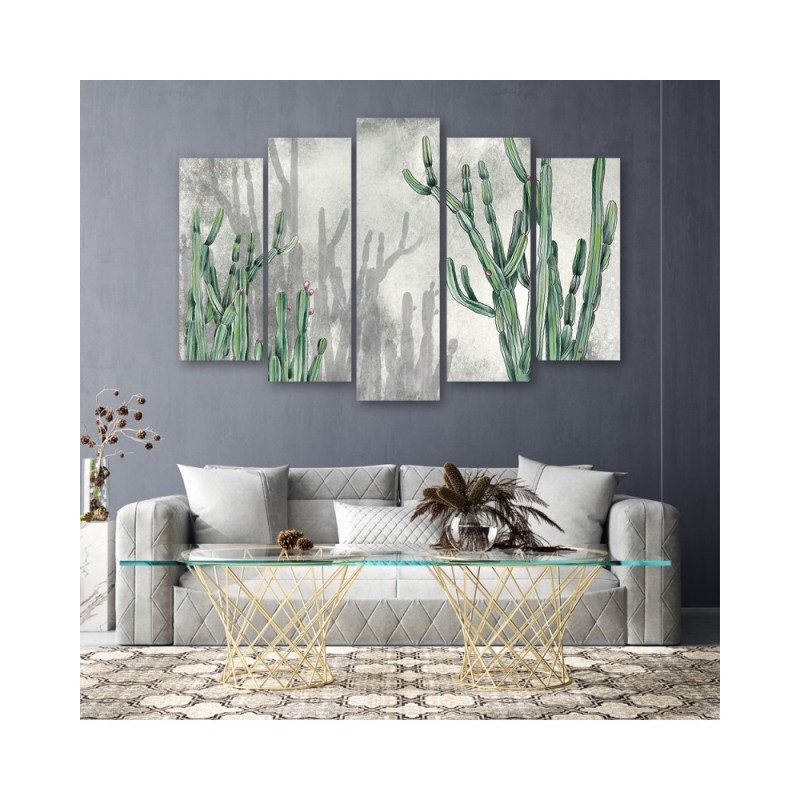 Leinwandbild - Großer Wüstenkaktus | Feeby