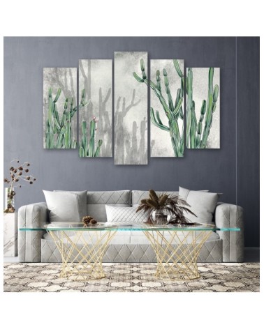 Leinwandbild - Großer Wüstenkaktus | Feeby